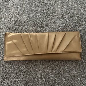 Elegant Gold Clutch Bag
